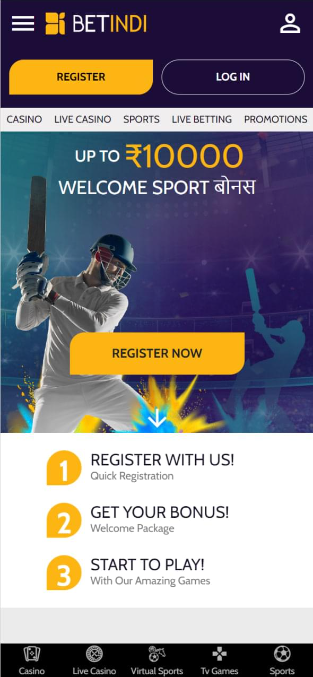 The third image of the app ,Online betting platform with the best betting games with highest cash rewards